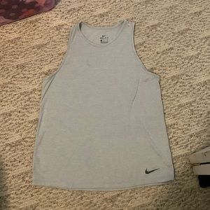 Medium Grey Nike Dri Fit tank top
